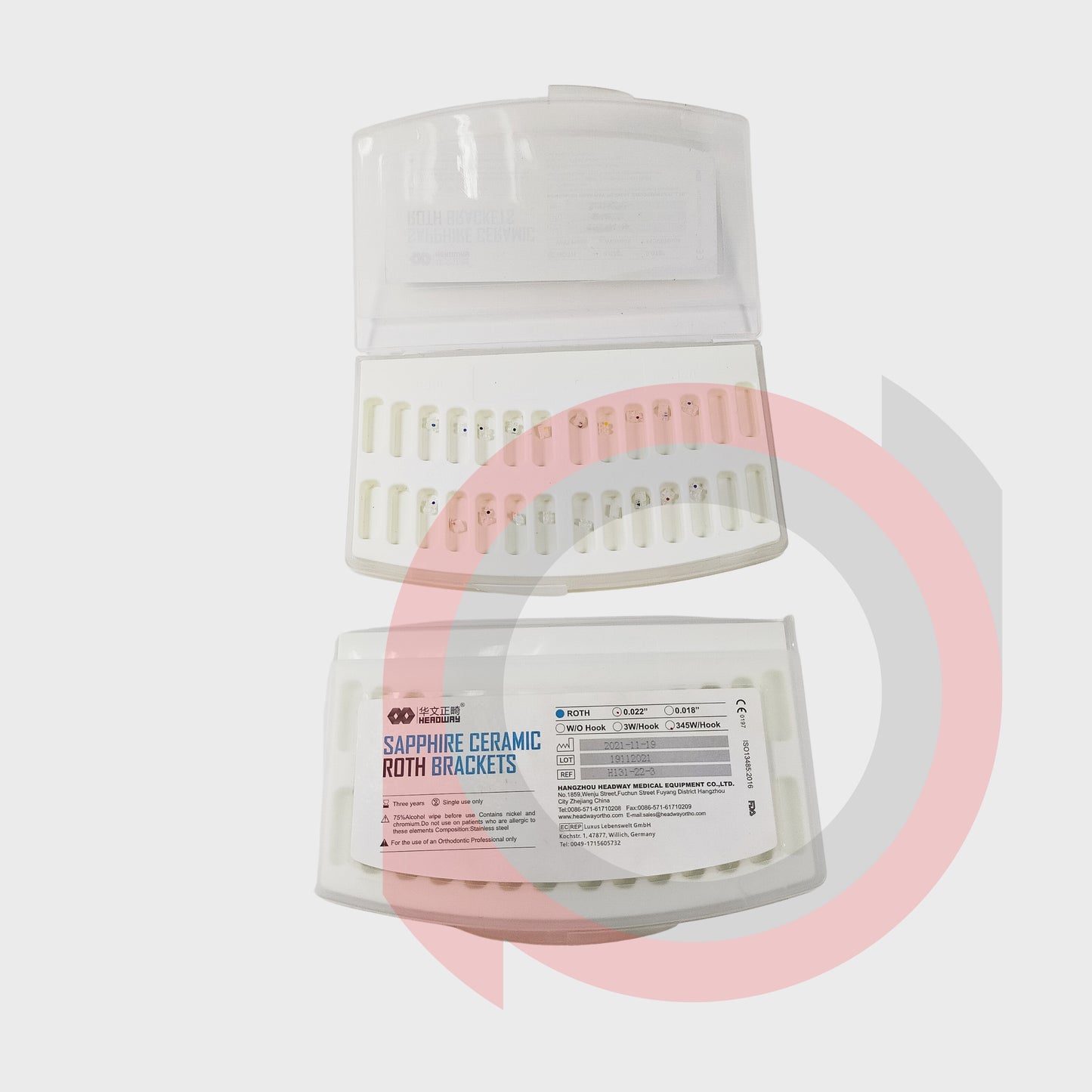 Brackets Sapphire .022