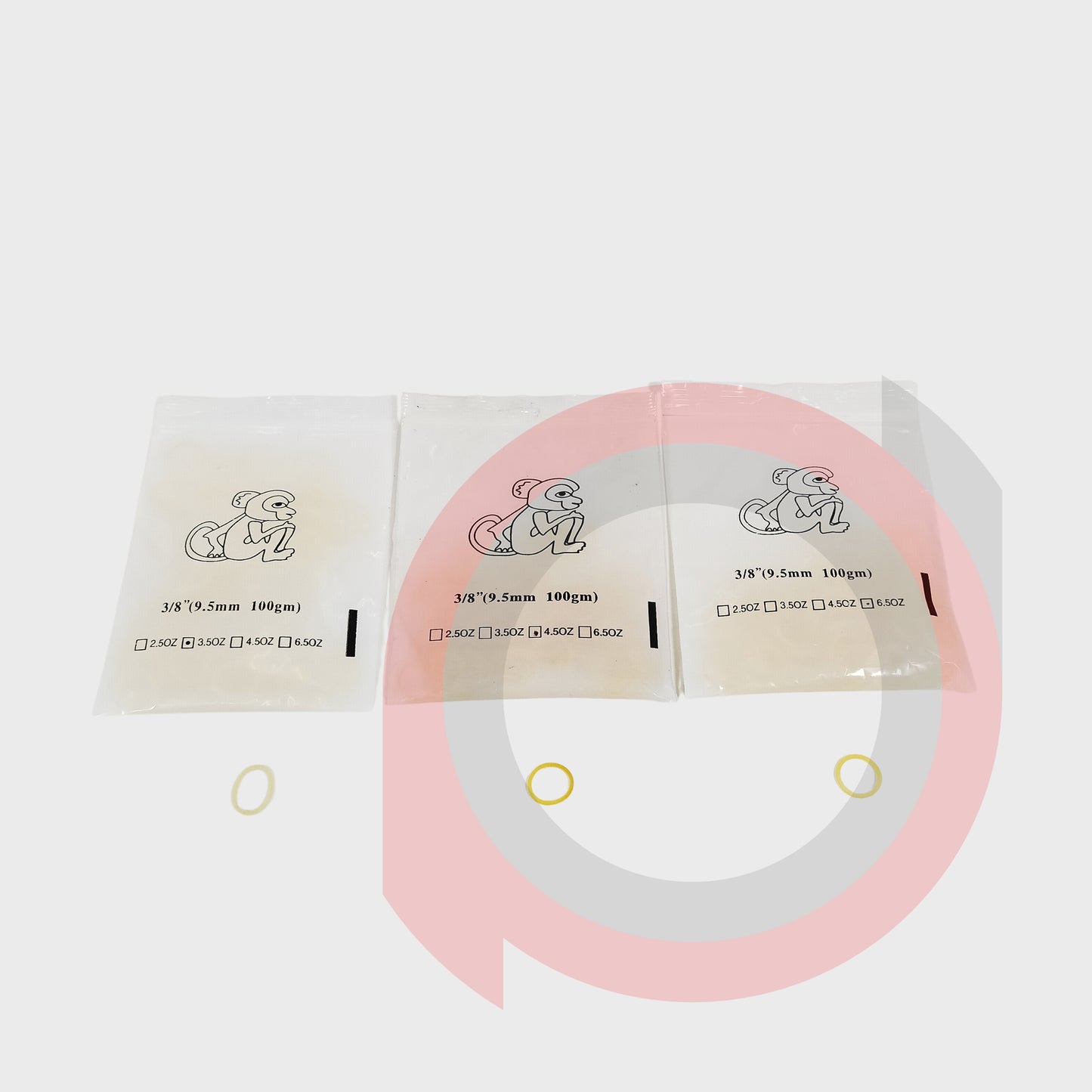 Elastics 3/8