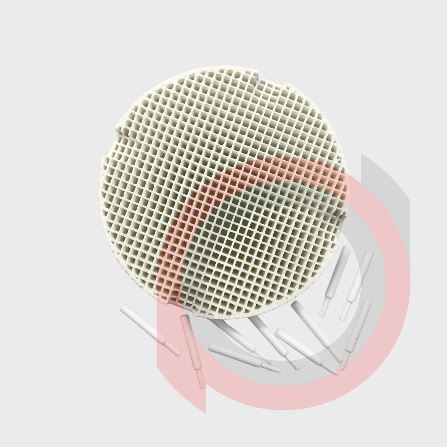 Honey Comb Firing Tray Round (Ceramic)