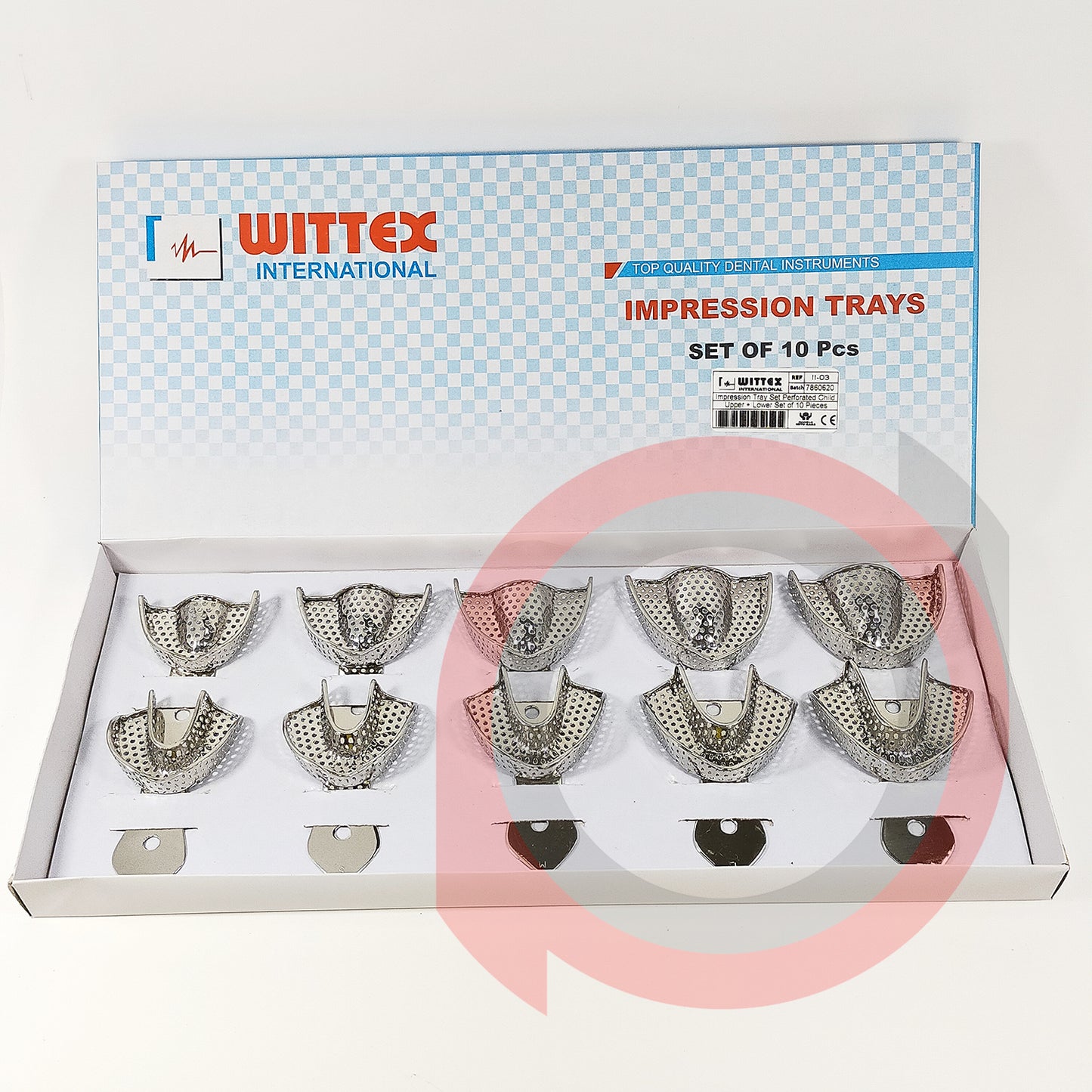 Impression Tray Set XS-XL (C)