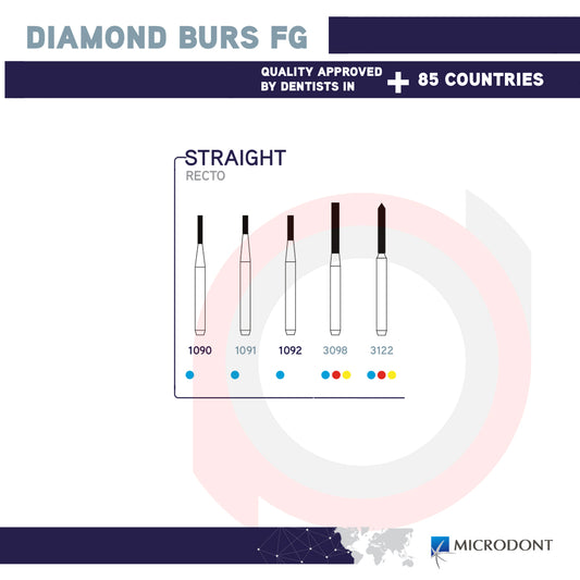 FG Diamond Burs Restorative Straight