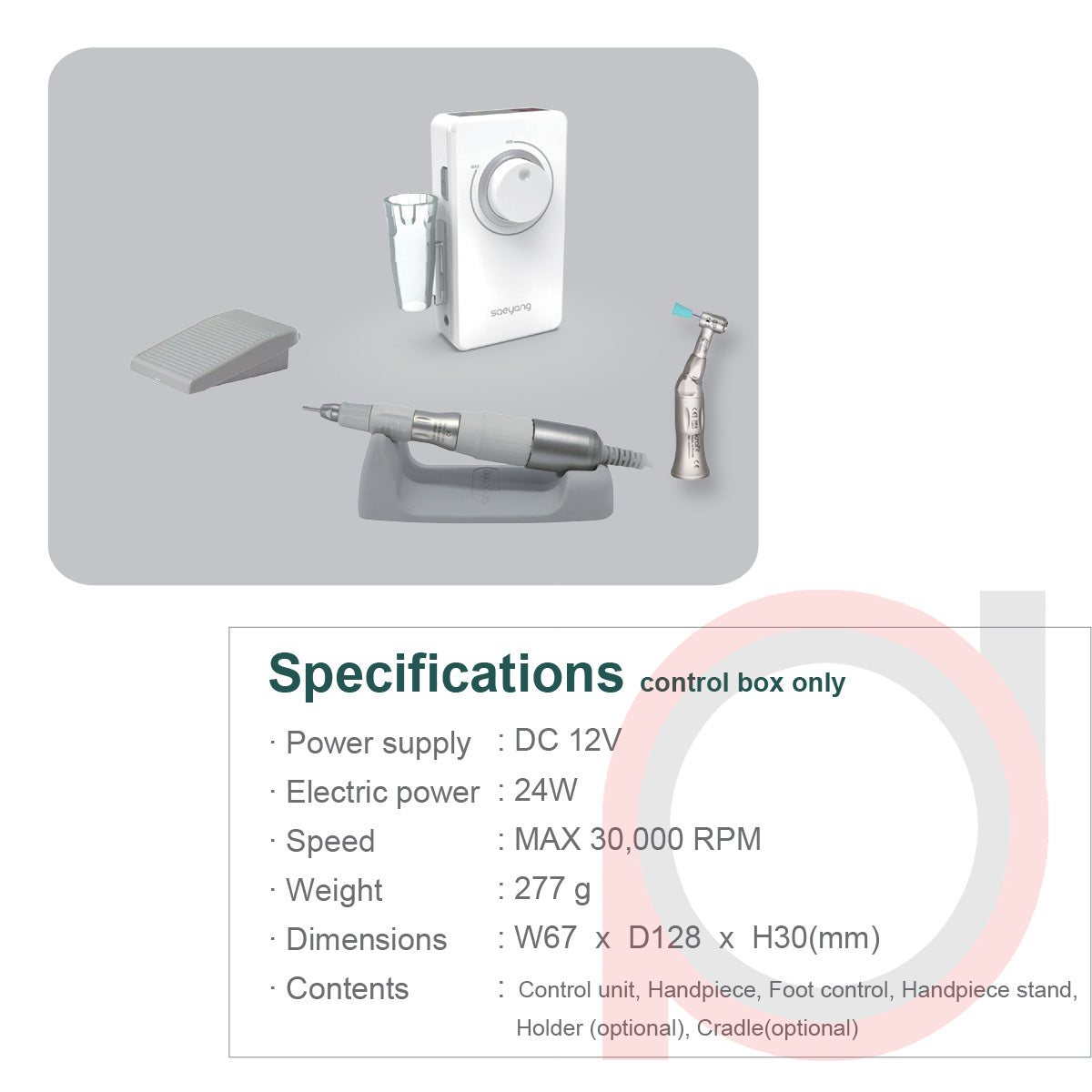 K38 Portable Micromotor