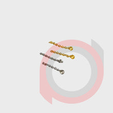 Load image into Gallery viewer, Button Eyelets w/ Chain
