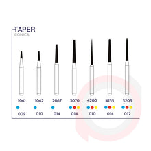 Load image into Gallery viewer, FG Diamond Burs Restorative Taper

