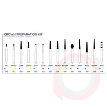 Load image into Gallery viewer, Burs Kit FG Crown Preparation
