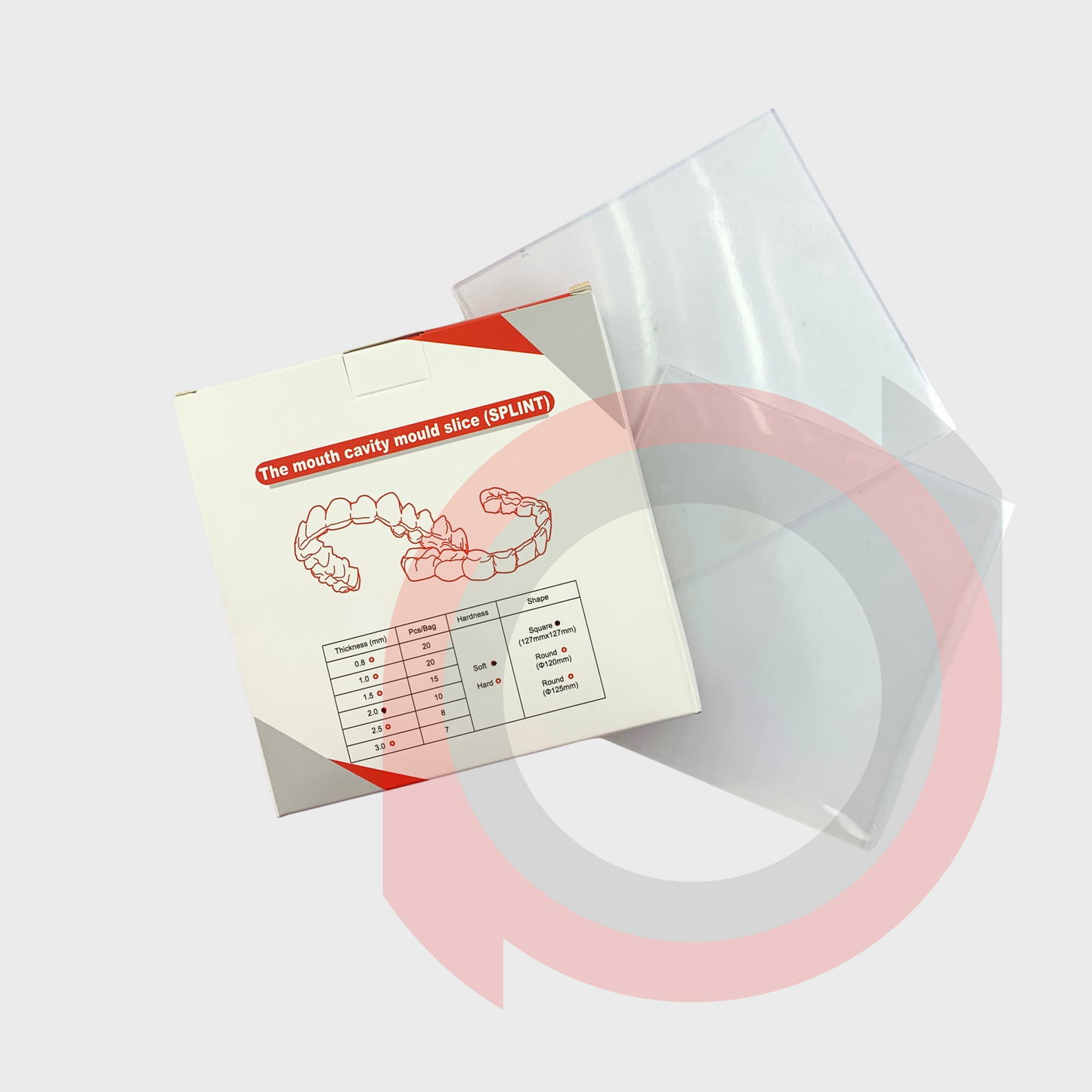 Vaccum Sheet NightGuard/Bleach Thick