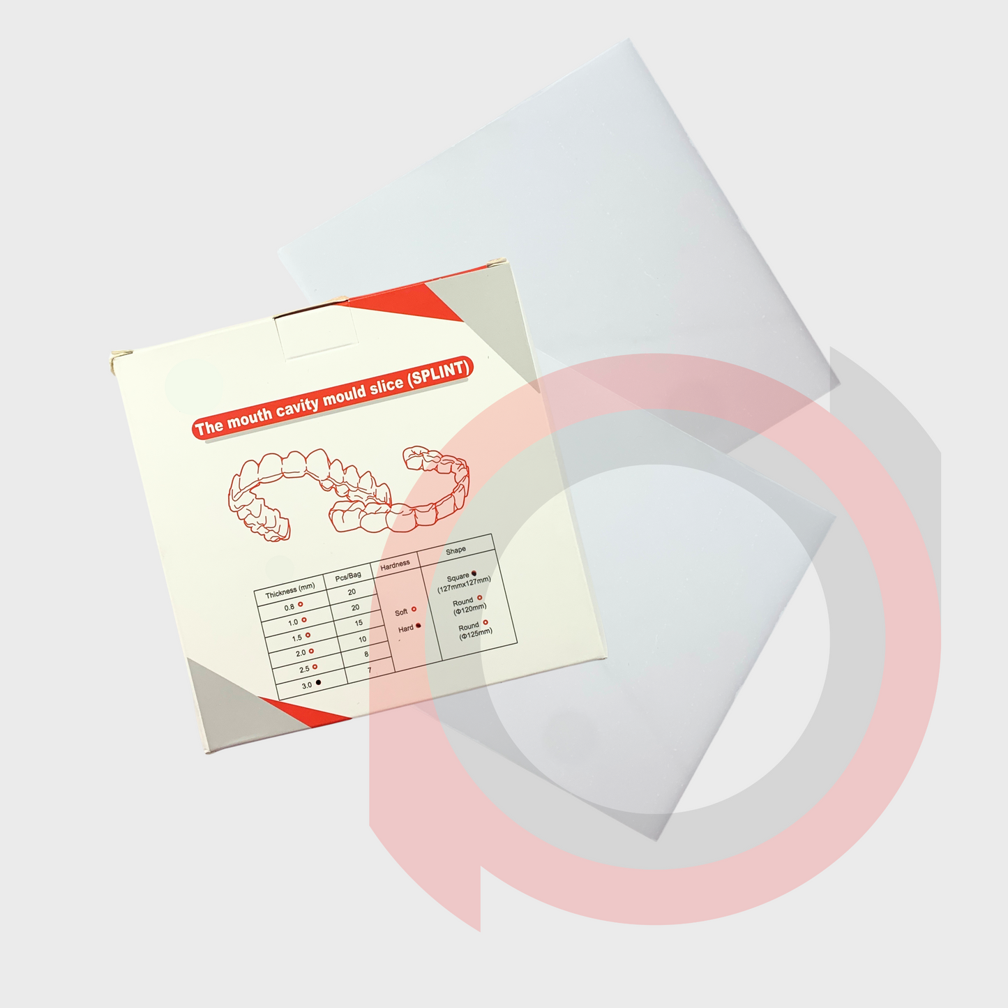 Vacuum Sheet Splint Thick