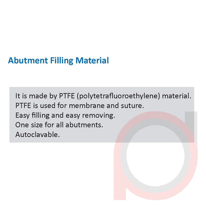 Abutment Filling Material