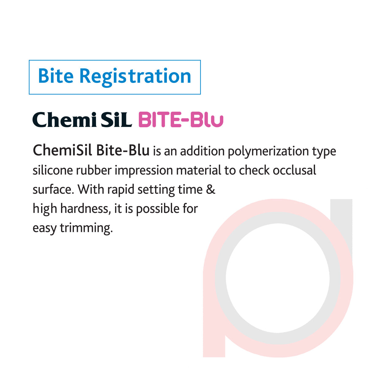 Chemi-Sil Bite Blu
