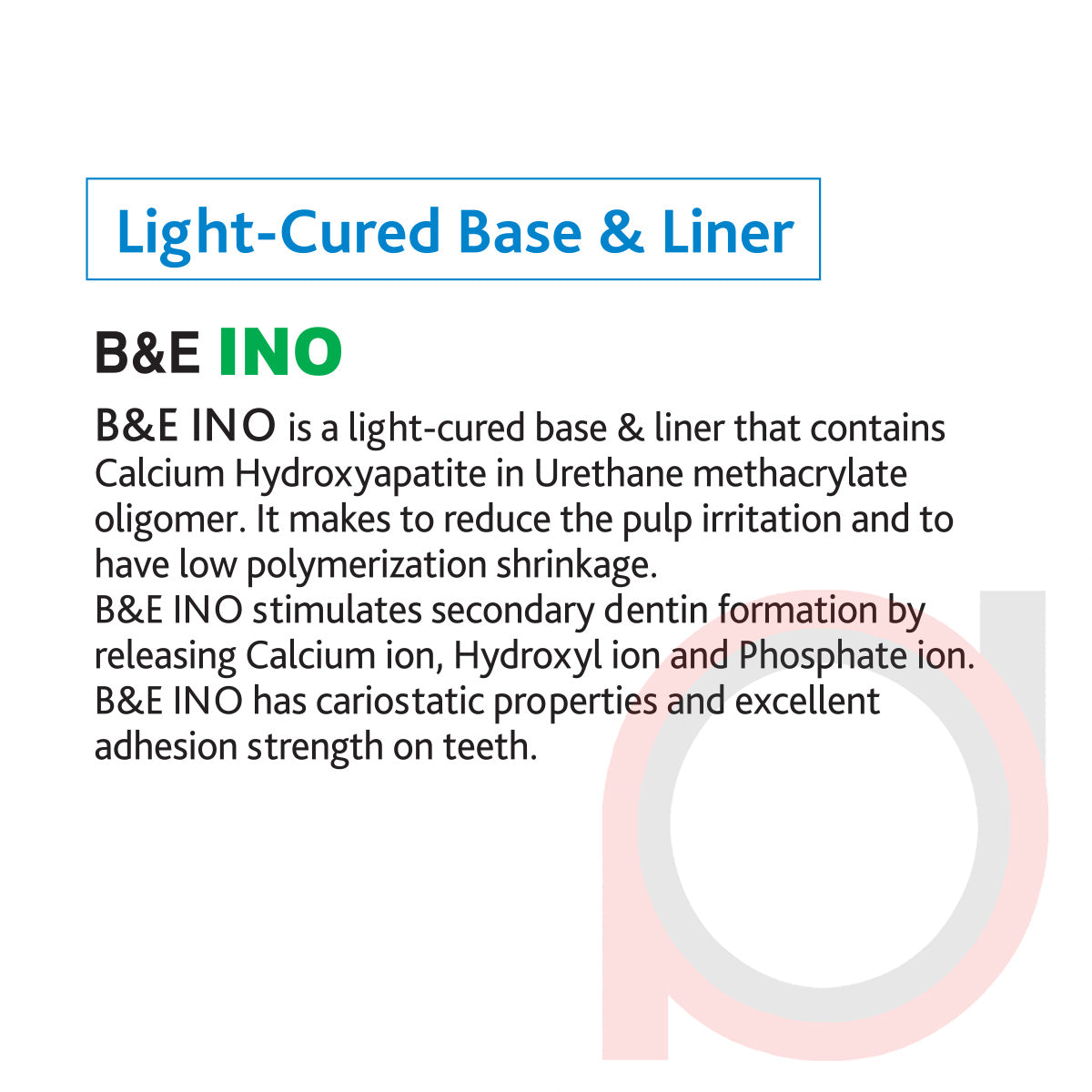 INO Base Liner B&E