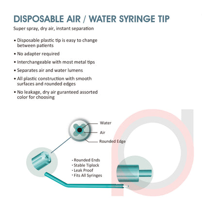 Air & Water Syringe Tip 50s