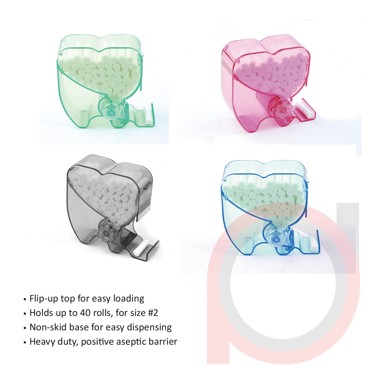 Cotton Rolls Holder Roll Type