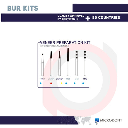 Burs Kit FG Laminated Veneer