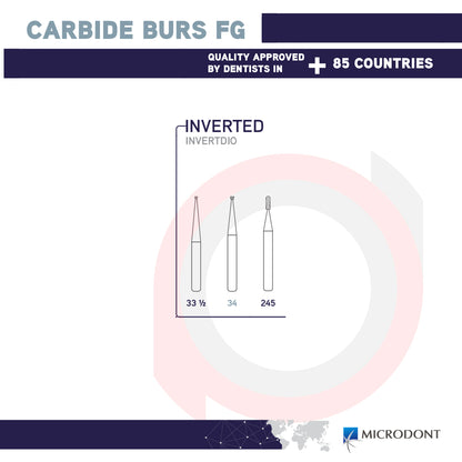 FG Carbide Burs Inverted