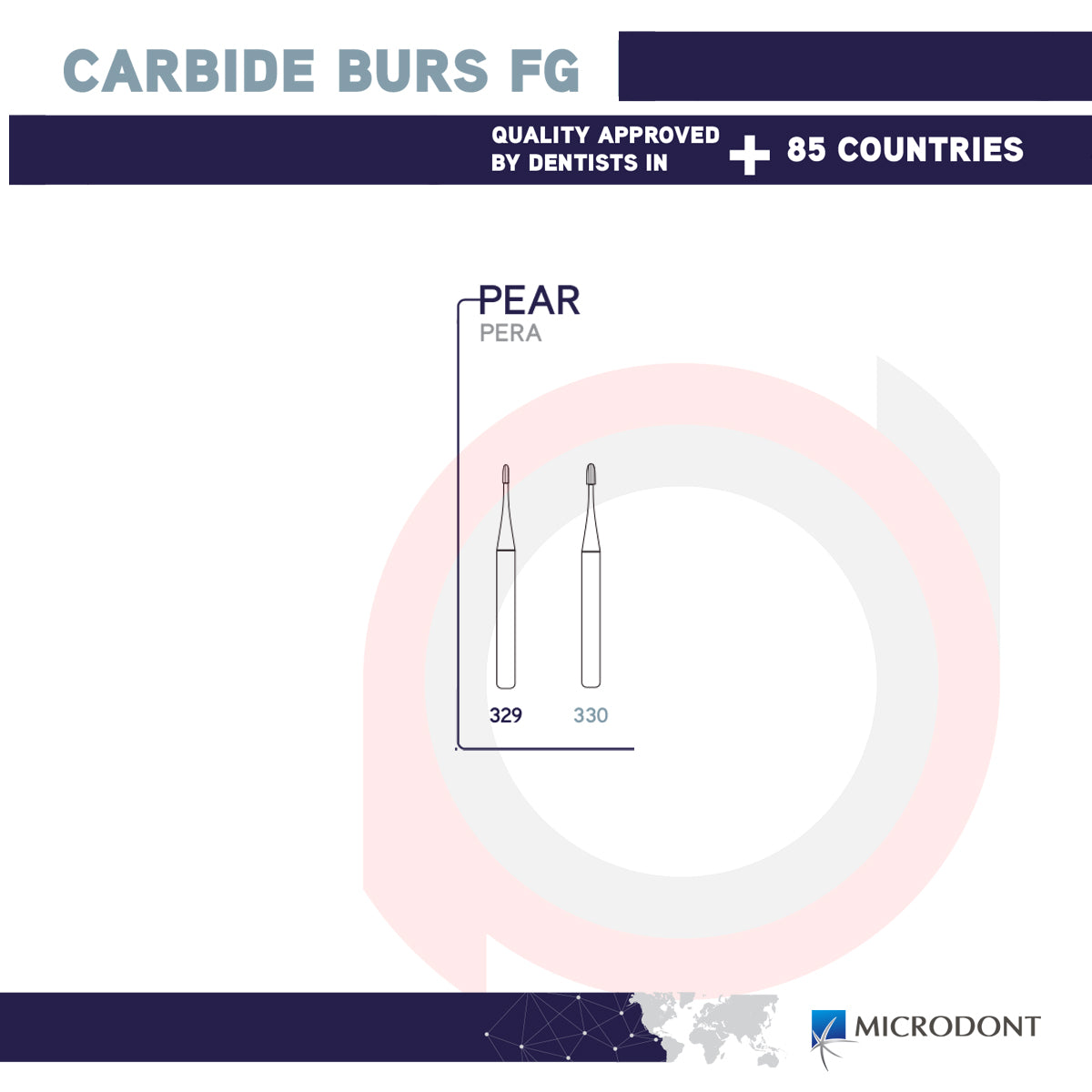 FG Carbide Burs Pear