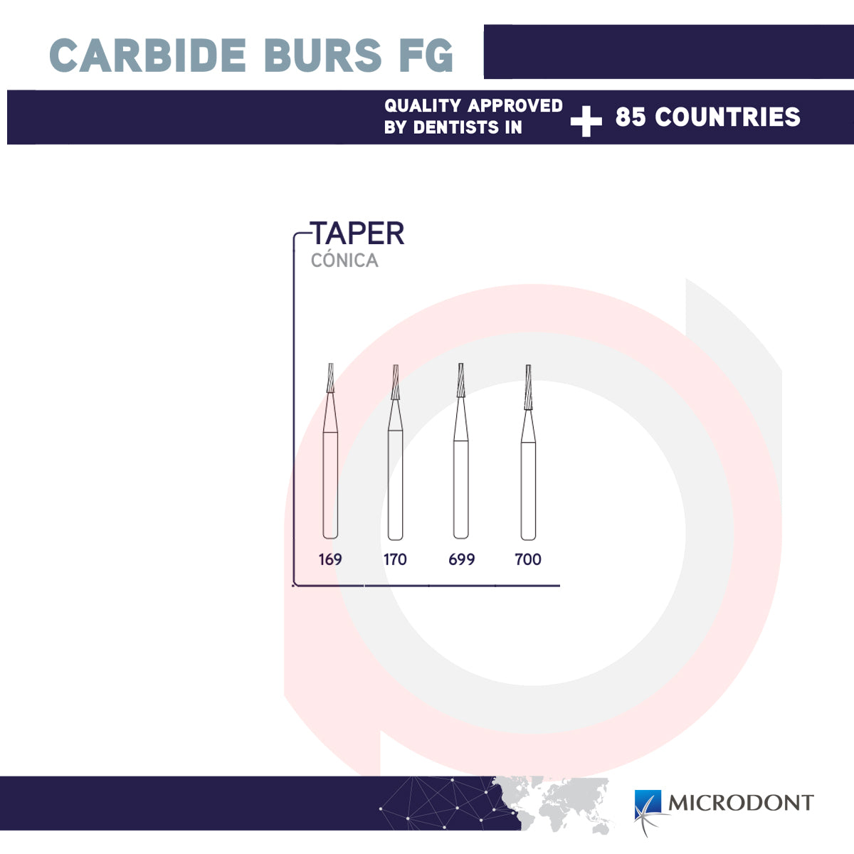 FG Carbide Burs Taper