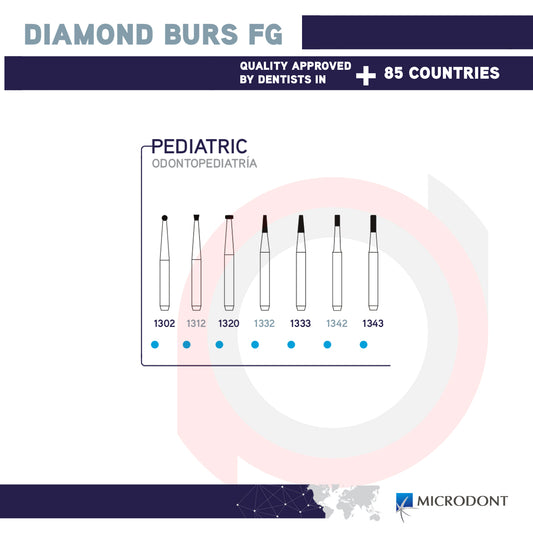 FG Diamond Burs Restorative Pediatric