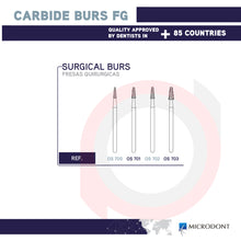 Load image into Gallery viewer, FG Carbide Burs Surgical Taper
