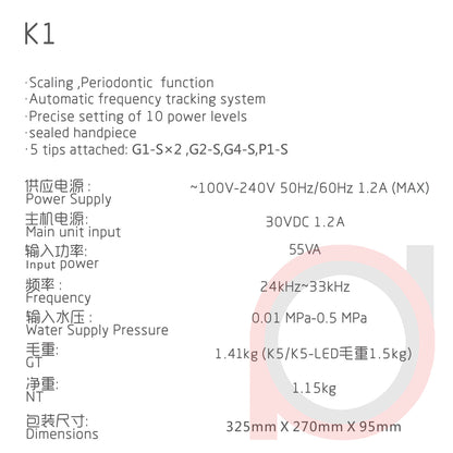Ultrasonic Scaler K1